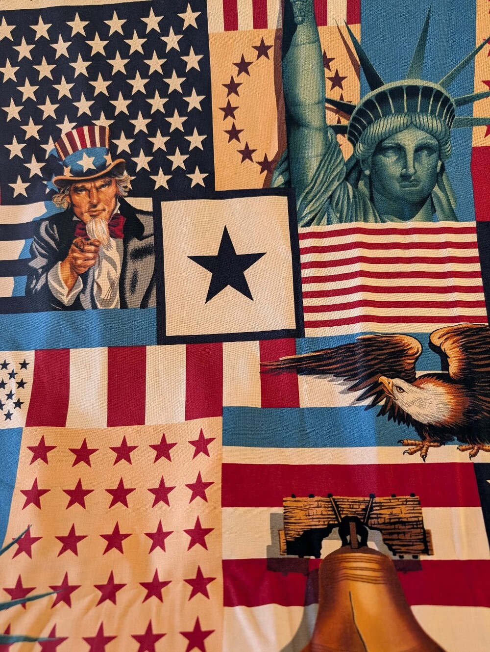 Alexander Henry DeLeon Patriotic Independence Day Americana Patchwork Fabric 2-Y - Picture 8 of 8